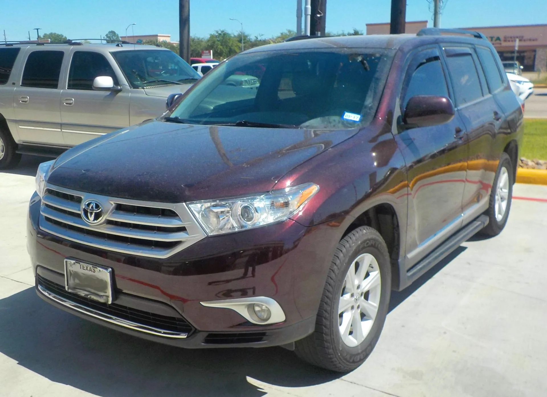 Collision repair result — Toyota — Rear After