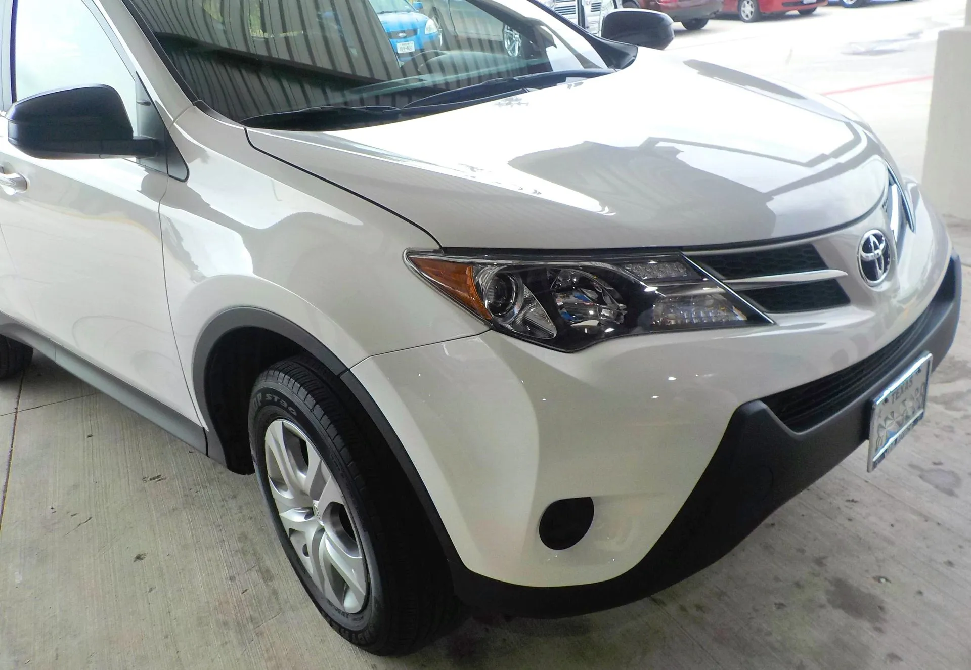 Collision repair result — Toyota — After